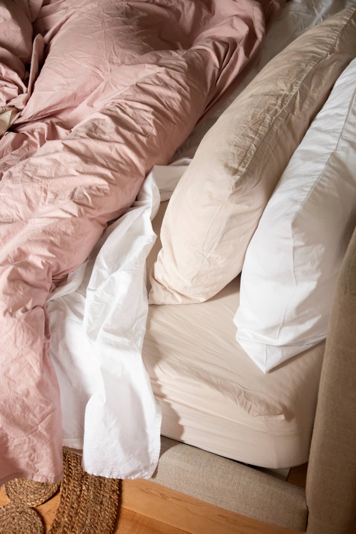 Fitted Sheet: Oat Milk / King