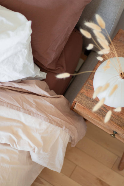 Fitted Sheet: Oat Milk / Queen