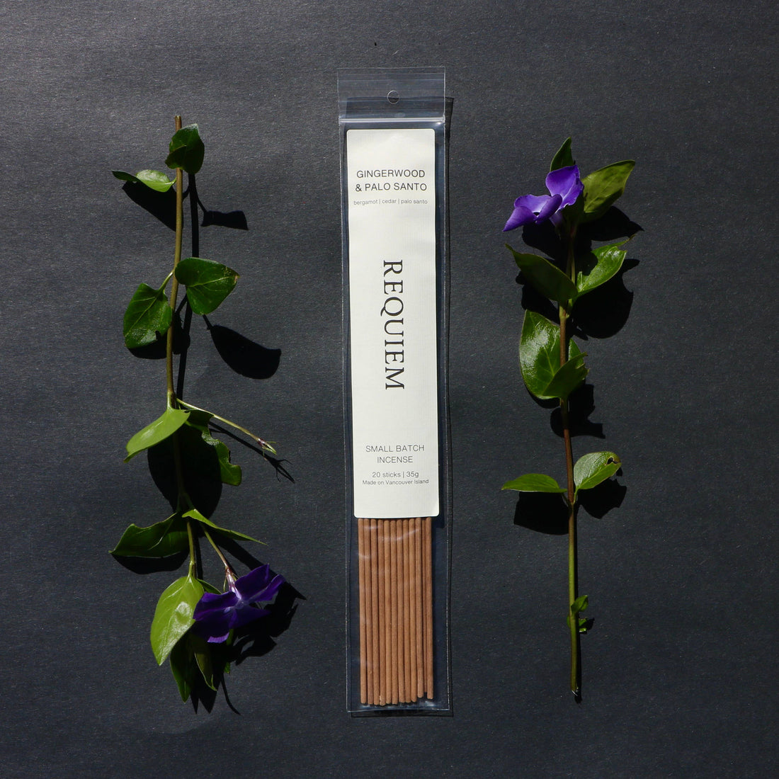 Gingerwood &amp; Palo Santo Small Batch Incense Sticks