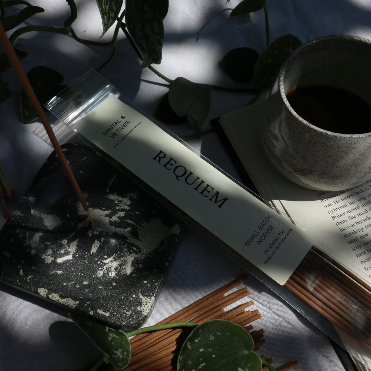 Santal &amp; Vetiver Incense Sticks