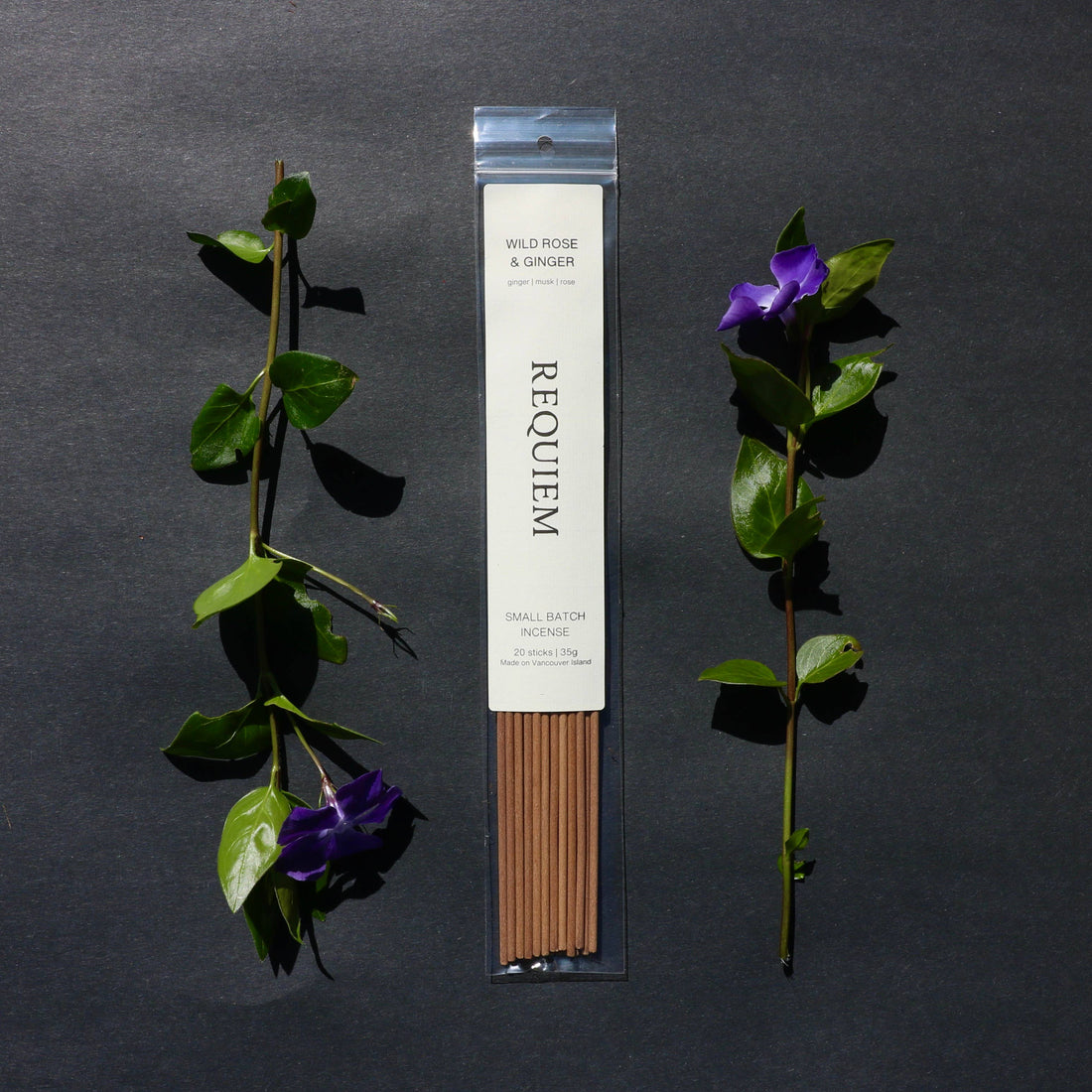 Wild Rose + Ginger Small Batch Incense Sticks