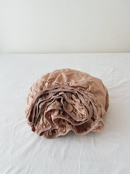Fitted Sheet: Oat Milk / Queen